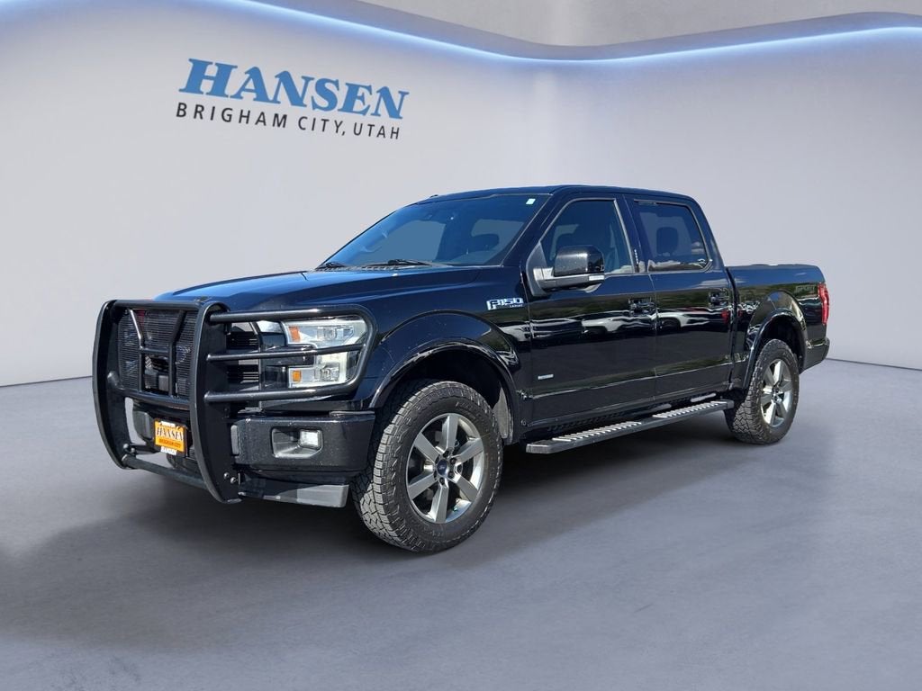 2017 Ford F-150 XL in Black — front three-quarter view