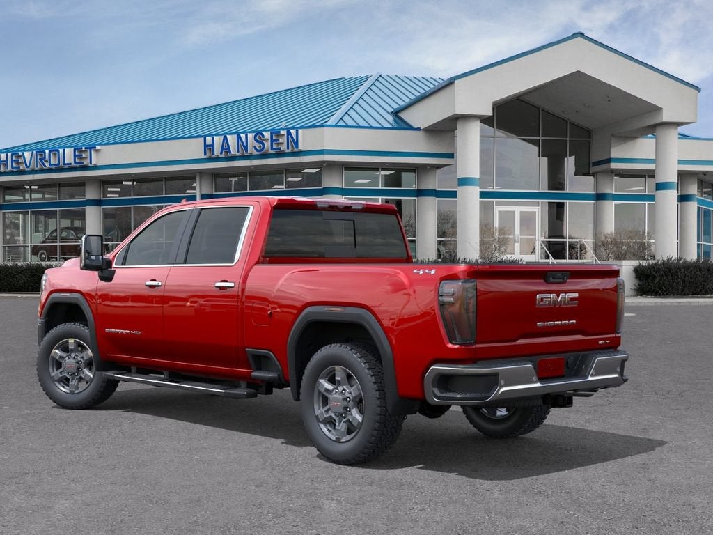 2026 GMC Sierra 3500 HD — rear three-quarter view